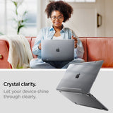 Spigen MacBook Air 15 M2 (A2941)/M3 (A3114) Thin Fit -suojakuori, kirkas