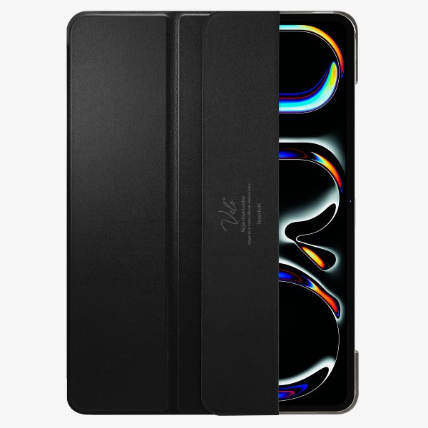 Spigen iPad Pro 13 (M4/M5) -suojakotelo Smart Fold, musta