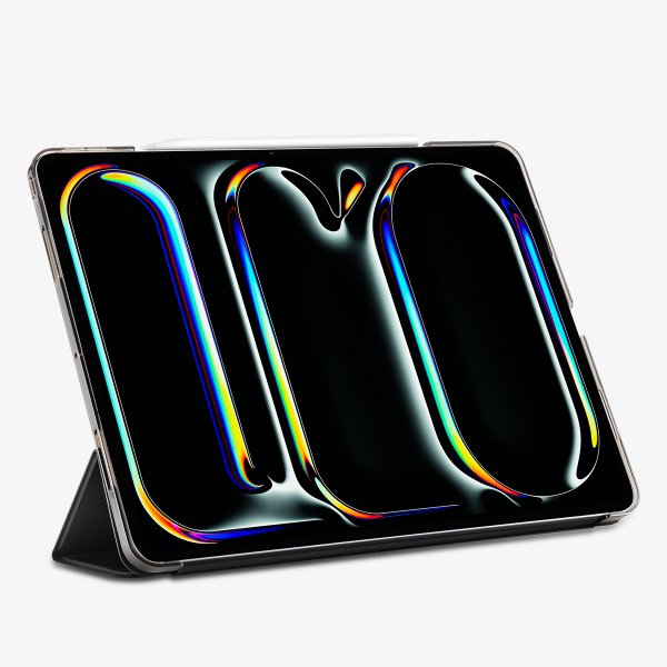 Spigen iPad Pro 13 (M4/M5) -suojakotelo Smart Fold, musta