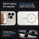 Spigen iPhone 15 Pro Max Kuori Ultra Hybrid MagFit Frost Natural Titanium