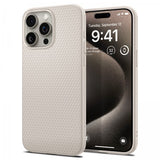 Spigen iPhone 15 Pro Max Kuori Liquid Air Natural Titanium