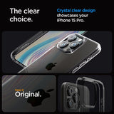 Spigen iPhone 15 Pro Ultra Hybrid Space Crystal -suojakuori