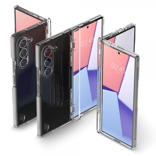 Spigen Samsung Galaxy Z Fold 6 Ultra Hybrid Pro Crystal Clear -suojakuori