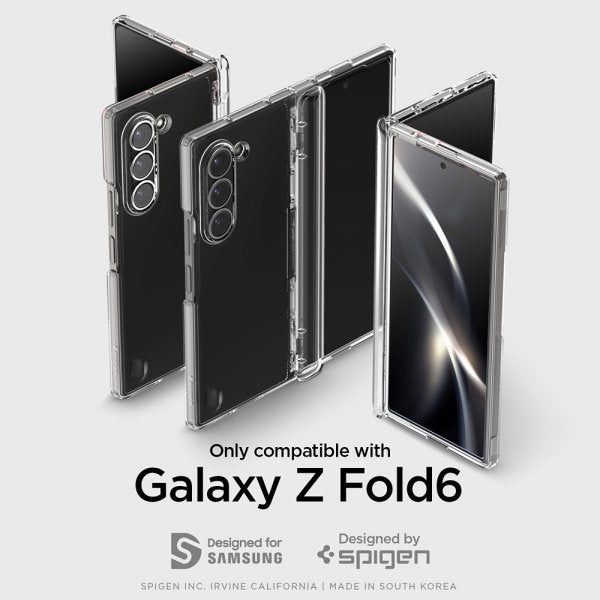 Spigen Samsung Galaxy Z Fold 6 Ultra Hybrid Pro Crystal Clear -suojakuori