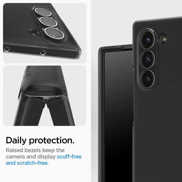 Spigen Samsung Galaxy Z Fold 6 Suojakuori Ultra Hybrid Pro Frost Gray