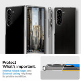 Spigen Samsung Galaxy Z Fold 6 Suojakuori Air Skin Crystal Clear