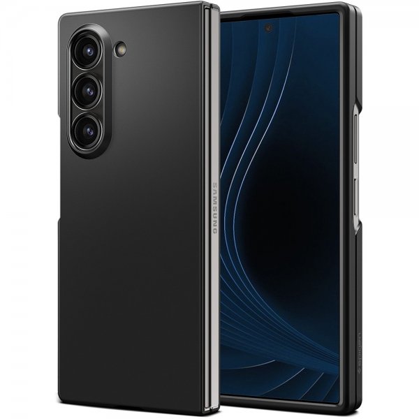 Spigen Samsung Galaxy Z Fold 6 -suojakuori, Air Skin, musta
