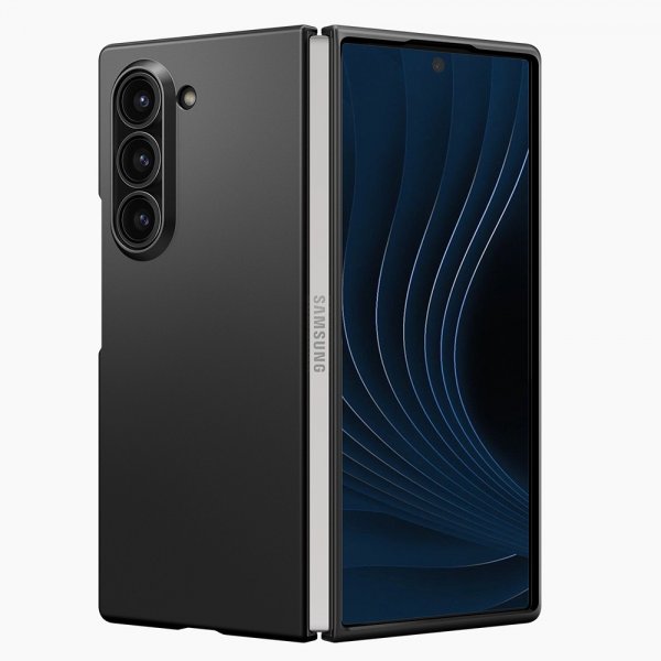 Spigen Samsung Galaxy Z Fold 6 -suojakuori, Air Skin, musta