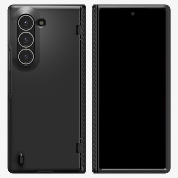 Spigen Samsung Galaxy Z Fold 6 Suojakuori Slim Armor Pro, Musta