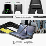 Spigen Samsung Galaxy Z Fold 6 Suojakuori Slim Armor Pro, Musta