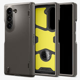 Spigen Samsung Galaxy Z Fold 6 Suojakuori Slim Armor Pro Gunmetal