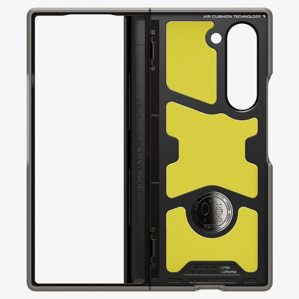 Spigen Samsung Galaxy Z Fold 6 Suojakuori Slim Armor Pro Gunmetal