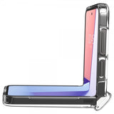 Spigen Samsung Galaxy Z Flip 6/Flip 7 FE Ultra Hybrid Pro Crystal Clear -suojakuori