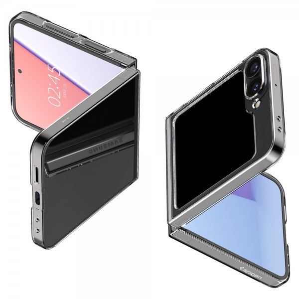 Spigen Samsung Galaxy Z Flip 6/Flip 7 FE Air Skin Crystal Clear -suojakuori