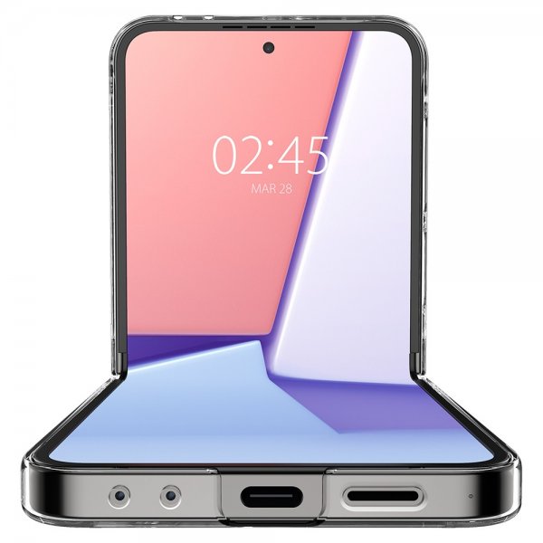 Spigen Samsung Galaxy Z Flip 6/Flip 7 FE Air Skin Crystal Clear -suojakuori