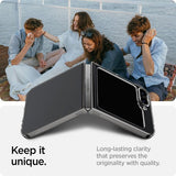 Spigen Samsung Galaxy Z Flip 6/Flip 7 FE Air Skin Crystal Clear -suojakuori