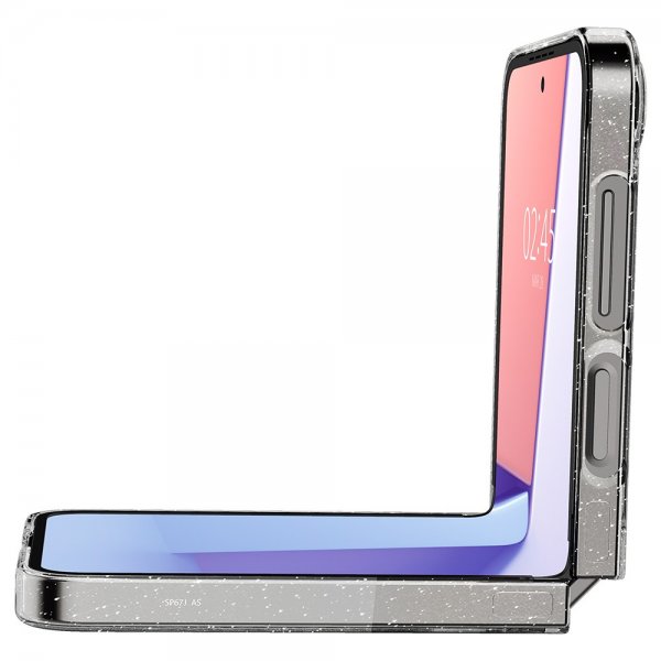 Spigen Samsung Galaxy Z Flip 6/Flip 7 FE Air Skin Glitter Crystal Quartz -kuori