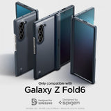 Spigen Samsung Galaxy Z Fold 6 Suojakuori Slim Armor Pro Metal Slate