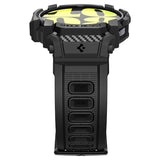 Spigen Samsung Galaxy Watch 7 40mm Ranneke ja Suojakuori Rugged Armor Pro Matte Black
