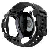 Spigen Samsung Galaxy Watch 7 40mm Ranneke ja Suojakuori Rugged Armor Pro Matte Black