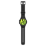 Spigen Samsung Galaxy Watch 7 44mm Ranneke ja Suojakuori Rugged Armor Pro Mattamusta