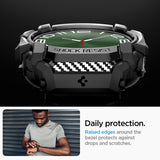 Spigen Samsung Galaxy Watch Ultra -ranneke ja -kotelo Rugged Armor Pro Matte Black
