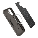 Spigen iPhone 17 -kuori Thin Fit MagFit Gunmetal