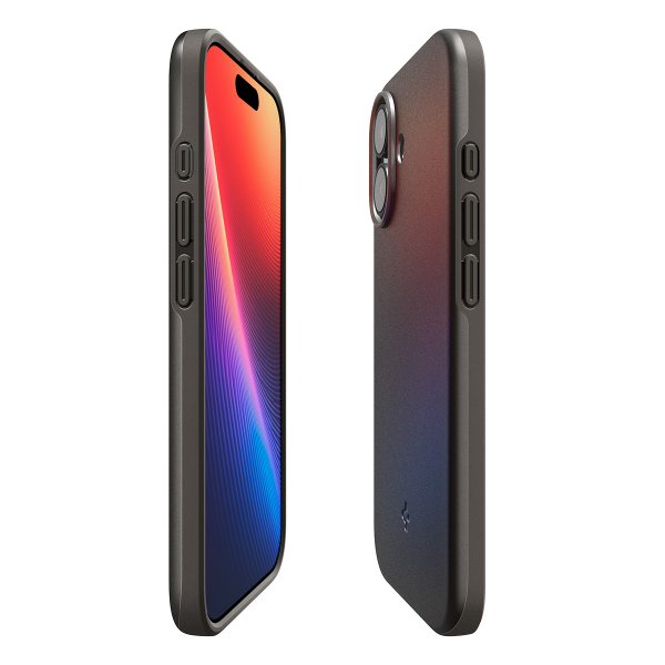Spigen iPhone 17 -kuori Thin Fit MagFit Gunmetal