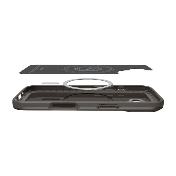 Spigen iPhone 17 -kuori Thin Fit MagFit Gunmetal