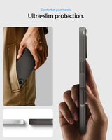 Spigen iPhone 17 -kuori Thin Fit MagFit Gunmetal