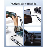 Joyroom Adapter 2-in-1-äänisovitin USB-C–3.5mm+USB-C