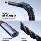 Joyroom Adapter 2-in-1-äänisovitin USB-C–kaksois-USB-C