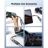 Joyroom Adapter 2-in-1-äänisovitin USB-C–kaksois-USB-C