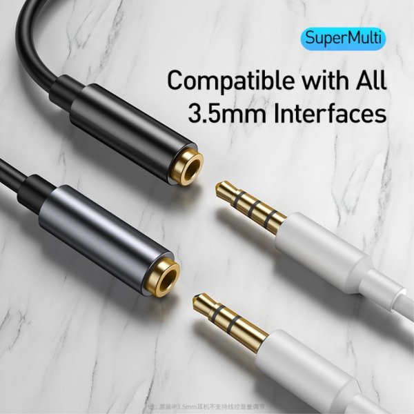 Baseus-sovitin, Type-C – 3,5 mm L54