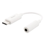 Deltaco Adapteri USB-C–3.5mm Valkoinen