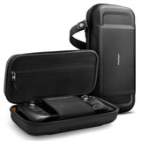 Spigen Steam Deck/Steam Deck OLED -kotelo Rugged Armor Pro Pouch, musta