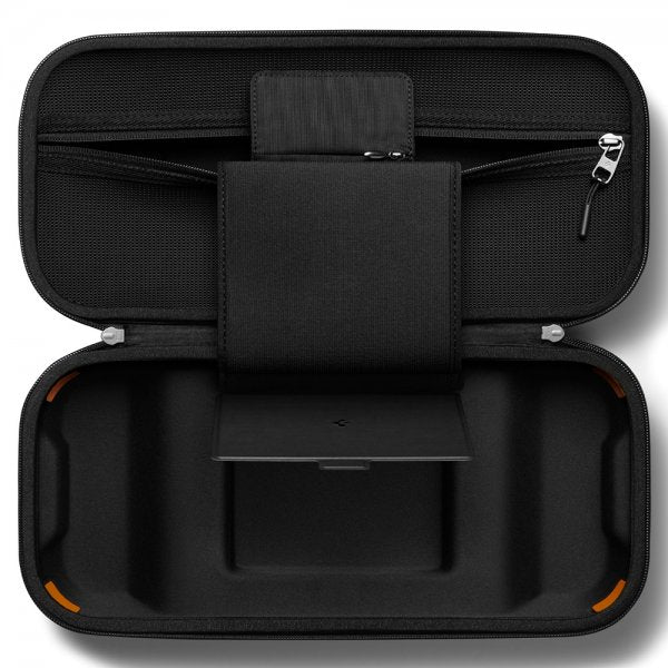 Spigen Steam Deck/Steam Deck OLED -kotelo Rugged Armor Pro Pouch, musta