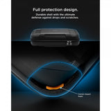 Spigen Steam Deck/Steam Deck OLED -kotelo Rugged Armor Pro Pouch, musta