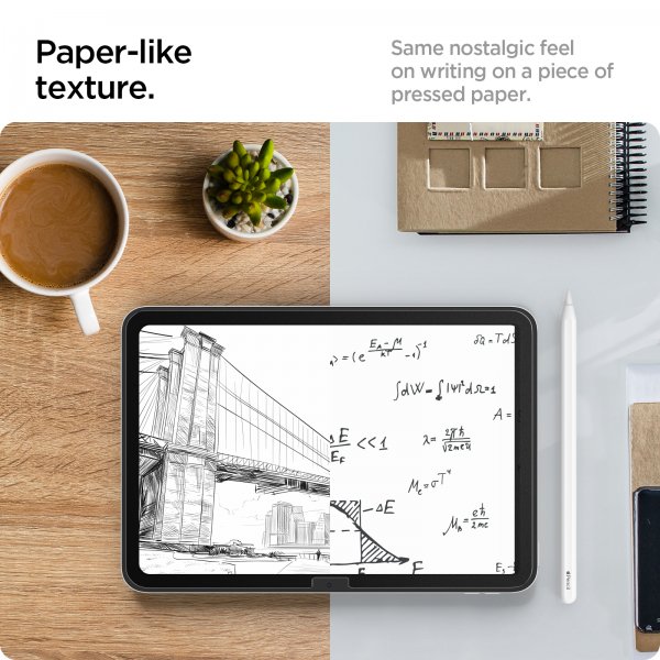 Spigen iPad 10.9 (10. sukupolvi)/iPad 11 (A16) -näytönsuoja Paper Touch Pro