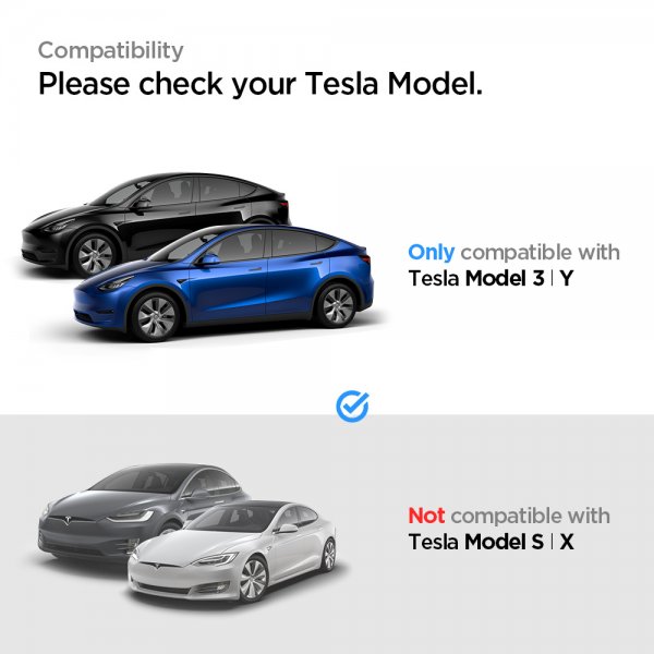 Spigen-näytönsuoja GLAS.tR EZ Fit Anti-Glare Tesla Model Y/Model 3 (2017-2023)