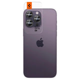 Spigen iPhone 14/15/16/17 Pro & Pro Max kameran suojalasi GLAS.tR EZ Fit Optik Pro 2-pakkaus musta