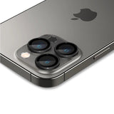 Spigen iPhone 14/15/16/17 Pro & Pro Max kameran suojalasi GLAS.tR EZ Fit Optik Pro 2-pakkaus musta