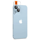 Spigen iPhone 14/15/iPhone 14/15 Plus Kamerasuojus GLAS.tR EZ Fit Optik Pro 2-pakkaus Musta