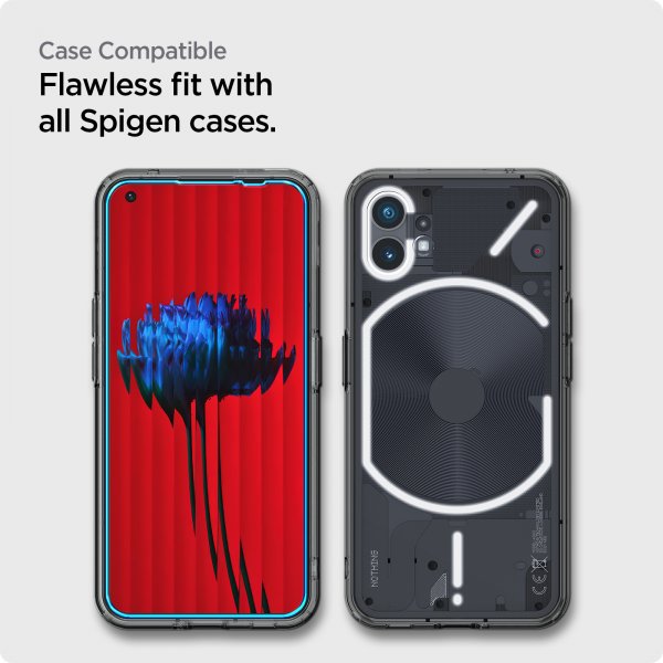 Spigen Nothing Phone (1) Näytönsuoja GLAS.tR ALIGNmaster 2-pakkaus