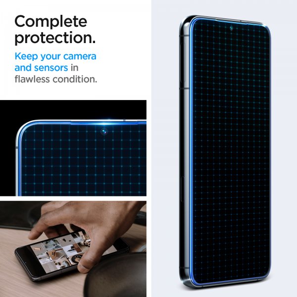 Spigen Samsung Galaxy S23 Näytönsuoja GLAS.tR EZ Fit 2-pakkaus
