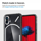 Spigen Nothing Phone (1) Kameran suojalasi GLAS.tR EZ Fit Optik Pro, 2-pakkaus, musta