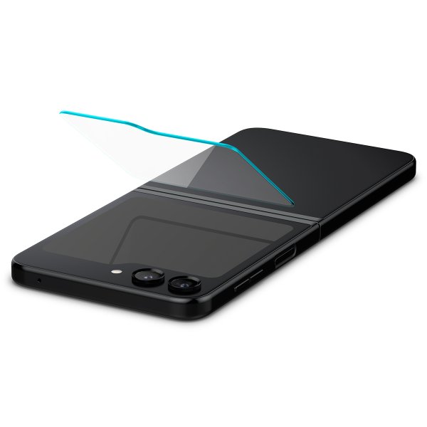 Spigen Samsung Galaxy Z Flip 5 Näytönsuoja GLAS.tR EZ Fit 2-pakkaus