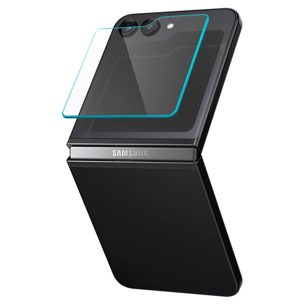 Spigen Samsung Galaxy Z Flip 5 Näytönsuoja GLAS.tR EZ Fit 2-pakkaus