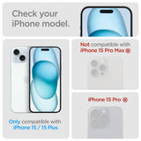 Spigen iPhone 14/15/14 Plus/15 Plus kamerasuojalasi.tR Optic Crystal Clear 2 kpl