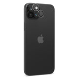 Spigen iPhone 14/15/14 Plus/15 Plus Kameran suojalasi GLAS.tR EZ Fit Optik Pro Crystal Clear 2-pakkaus